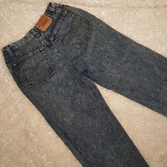 Vintage Levi's High Waist Stone Washed Jeans-Rare! - Picture 5 of 8